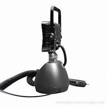 Emergency lighting LED work light with magnet base plate